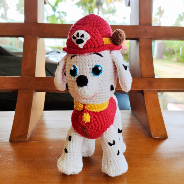 crocheted paw patrol