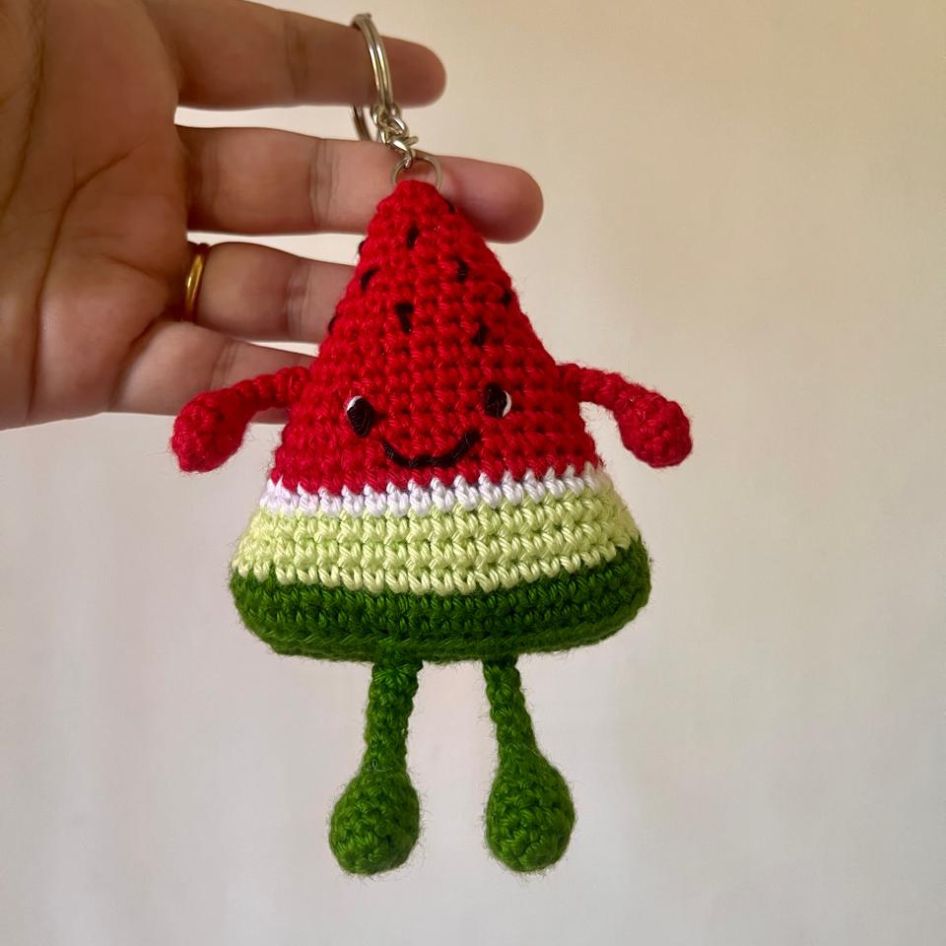 watermelon keychain